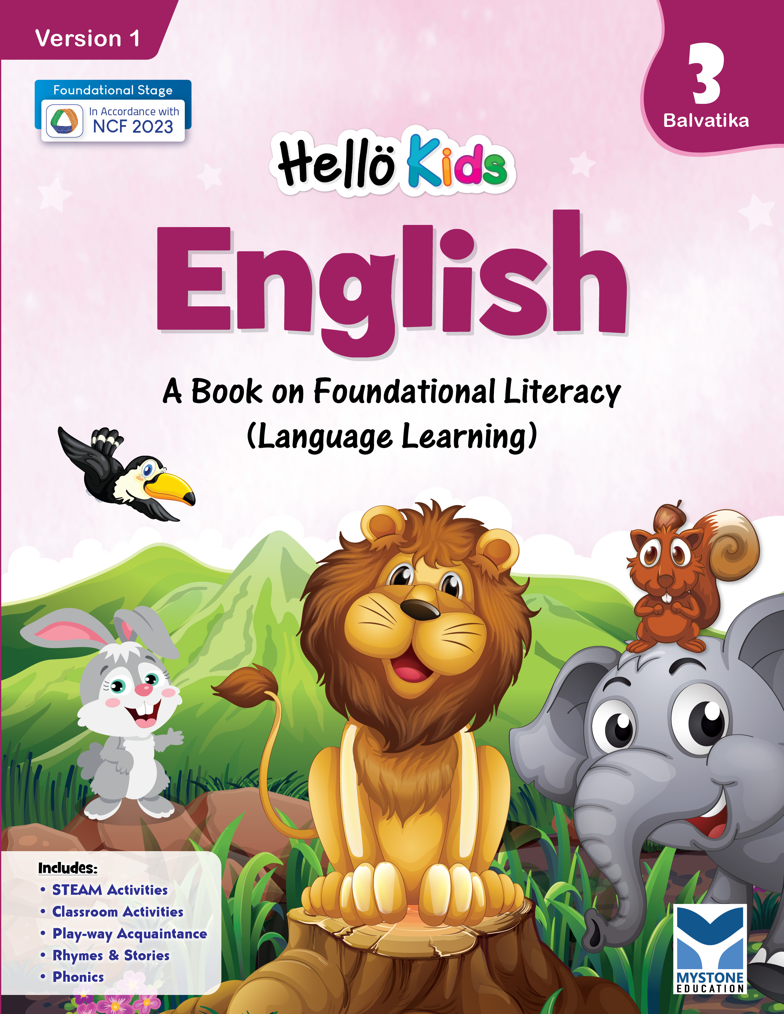 Hello Kids English Balvatika 3 Ver. 1